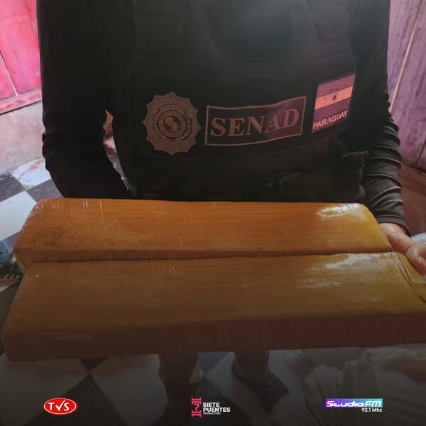 INCAUTAN MÁS DE 230 KILOS DE MARIHUANA EN VIVIENDA DE YBY YAÚ - «TVS DIGITAL»