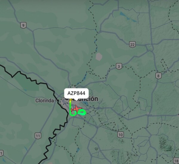 Tras emergencia, un avión tuvo que retornar al aeropuerto Silvio Pettirossi
