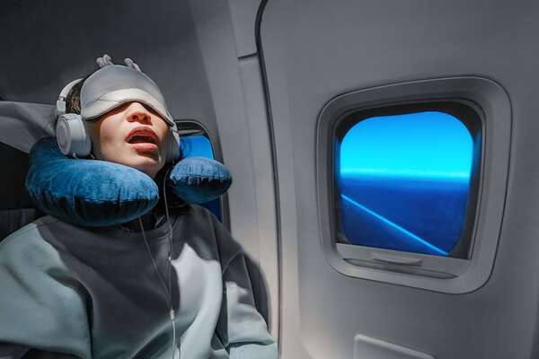 Cómo dormir bien en vuelos largos sin pagar clase ejecutiva - Viajes - ABC Color