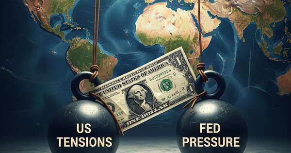 La Nación / ¿Qué le pasa al dólar? Tensión en EE. UU. y la Fed bajo presión impactan en su cotización
