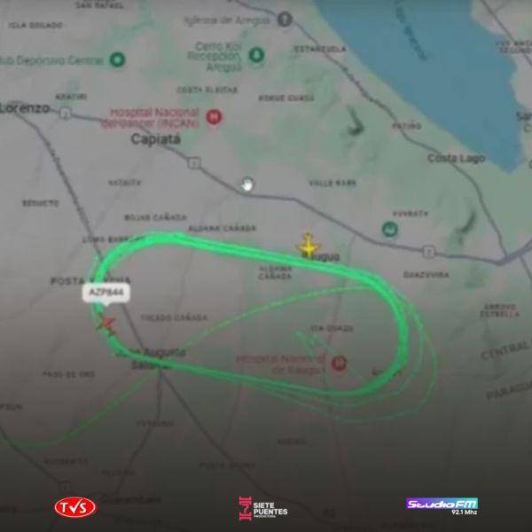 Avión de Paranair regresa al Aeropuerto Silvio Pettirossi tras desperfectos técnicos - «TVS DIGITAL»