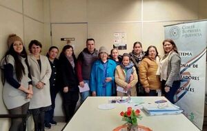 Capacitación a facilitadores judiciales de la Circunscripción de Guairá