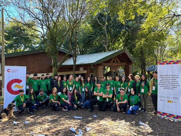 Jóvenes itapuenses se forman como Líderes por la Salud en campamento impulsado por el Ministerio de Salud Pública