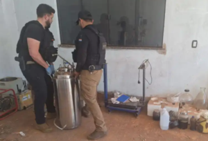 Caen más de 1.300 kilos de marihuana y un laboratorio clandestino en PJC