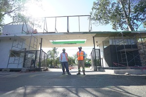 Acceso 2 a Ñu Guasú cerrado por obras de mejoramiento