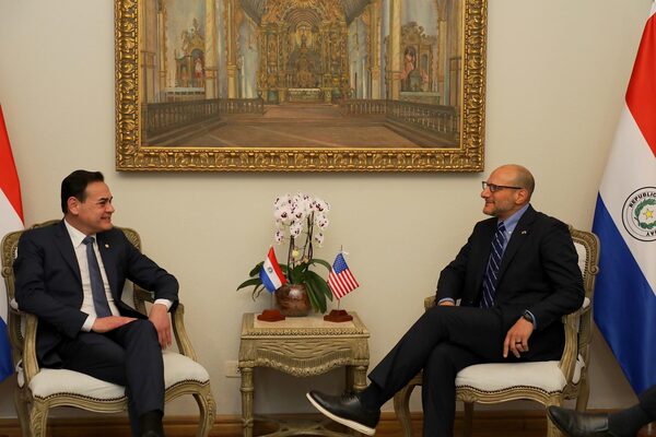 Canciller Ramírez recibió al nuevo encargado de Negocios de EE.UU. en Paraguay - El Trueno