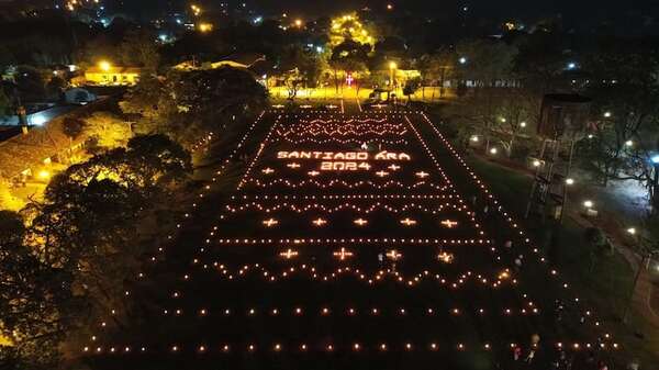 Santiago honrará a su santo patrono con luminarias y espera atraer turistas - Nacionales - ABC Color