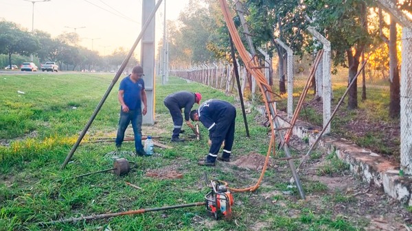 Trabajos preliminares para la duplicación de Tape Tuja en Luque, están en marcha - .::Agencia IP::.