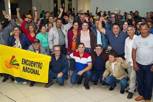 Encuentro Nacional oficializa a apoyo político a Miguel Prieto en Alto Paraná - La Clave