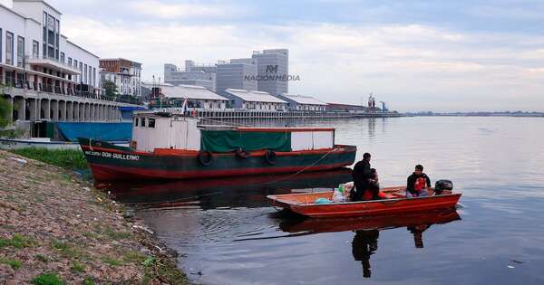 La Nación / Nivel del río Paraguay vuelve a retroceder previo al inicio del período de estiaje