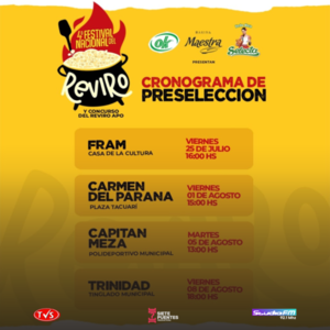 Cuarta Edición del Festival Nacional del Reviro en Encarnación: Celebrando la Tradición Itapuense - «TVS DIGITAL»