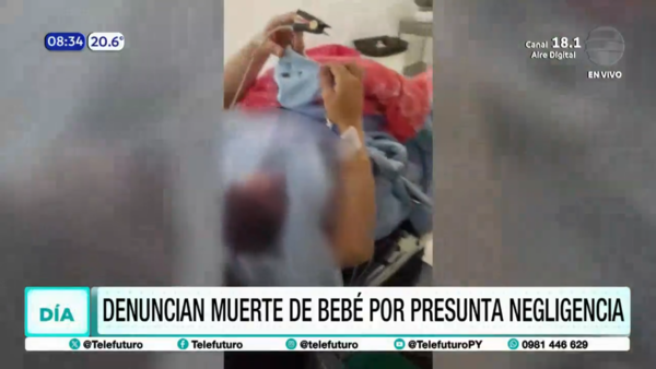 Denuncian muerte de bebé por presunta negligencia