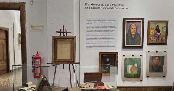 La Nación / Exposición rinde homenaje a la artista Elba Genovese
