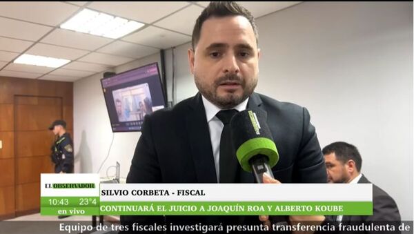 Fiscal aguarda ratificación a jueza Clara Ruíz Díaz y posterior sanción disciplinaria al acusado Luis Ortigoza por planteos dilatorios - El Observador