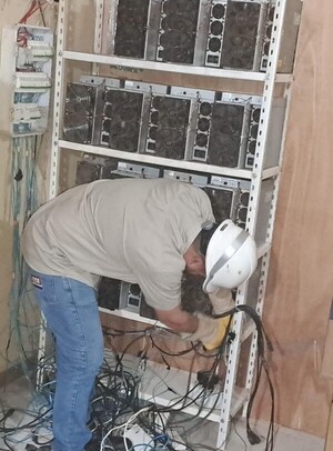 Ande intervino conexión irregular utilizada para minería de criptoactivos en Villa Elisa - .::Agencia IP::.