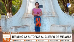 Terminó la autopsia al cuerpo de Melania