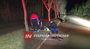 MENOR PIERDE LA VIDA TRAS FATAL CAÍDA DE SU MOTOCICLETA EN ALTO VERÁ