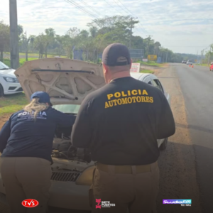 Policía Nacional intensifica controles para frenar el robo de vehículos en el país - «TVS DIGITAL»