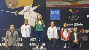 Paraguaya destaca entre las espadas de Sudamérica