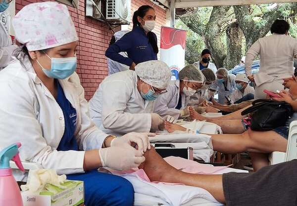 Jornada de podología gratuita, este viernes en Hospital San Pablo - Nacionales - ABC Color