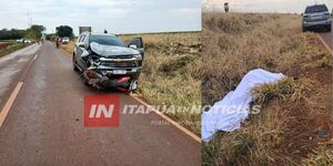 MOTOCICLISTA PERDIÓ LA VIDA TRAS ACCIDENTE EN TOMÁS R. PEREIRA