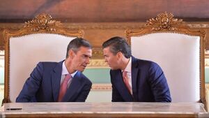 Sánchez da un paso discreto por Paraguay y evita controversias ante diferencias con línea de Peña