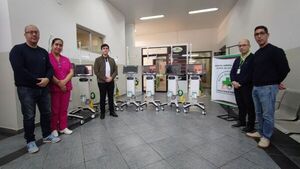 Cuidados Intensivos del Hospital Acosta Ñu se refuerza con nuevos equipos biomédicos