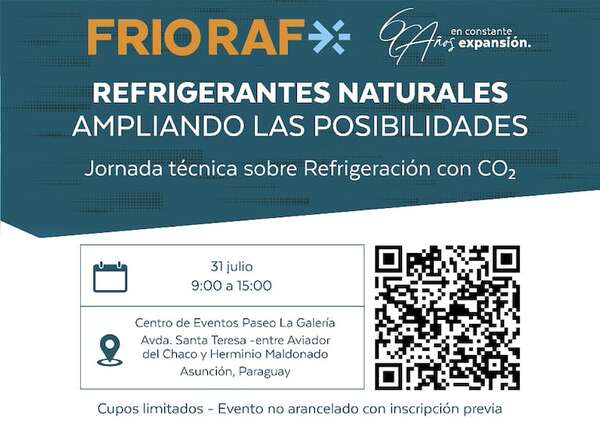 Frio Raf SA y Advansor invitan a profesionales del sector - Empresariales - ABC Color