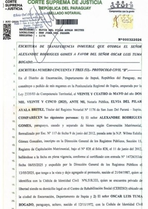 Escribana se constituyó en cárcel para las transferencias - El Observador