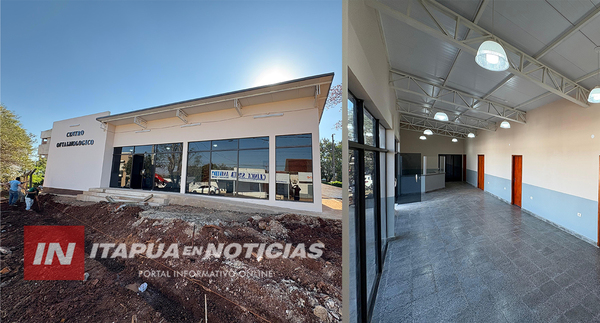AVANZA LA OBRA DE AMPLIACIÓN DEL CENTRO OFTALMOLÓGICO DE MARÍA AUXILIADORA