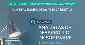 Vacancias abiertas para ser parte del Programa de Apoyo a la Agenda Digital