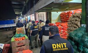 DNIT realiza controles de productos frutihortícolas en mercados y supermercados