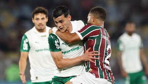 Perdía Palmeiras, ingresó Sosa y festejó en el Maracaná