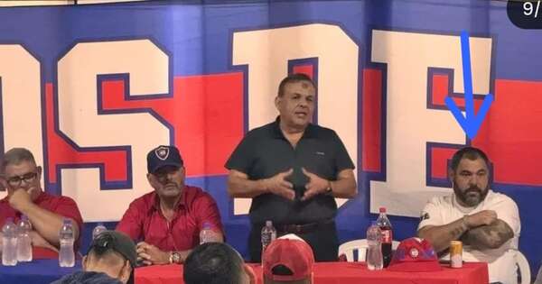 Diario HOY | Barrabrava narco detenido participaba de actos de la dirigencia de Cerro