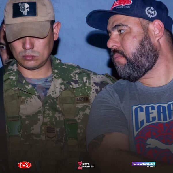 CAPTURAN A LÍDER BARRABRAVA DE CERRO PORTEÑO VINCULADO AL MICROTRÁFICO - «TVS DIGITAL»