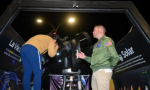 En Polideportivo Tacuru Pucu prosiguen las jornadas astronómicas gratuitas para explorar el cosmos