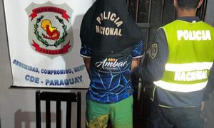Buscado por hurto tenía crack en su poder