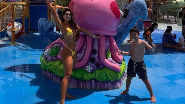 Popular / (GALERÍA) ¡Mañami! La modelo Judith Gamarra pureó sus vacaciones de invierno con su peque