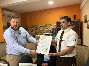 Reconocen la valentía de un guardia de seguridad que arriesgó su vida en rescate en el sub embalse Mbói Ka’e