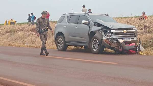 Sexagenario falleció en accidente de tránsito en ruta D021 en Tomás Romero Pereira - Policiales - ABC Color