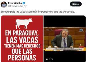 Senador Villalba plantea controlar precios del puchero, la costilla y la carnaza de primera     - Política - ABC Color