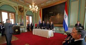 La Nación / Gustavo Leite juró como nuevo embajador para representar al Paraguay ante los EE. UU.
