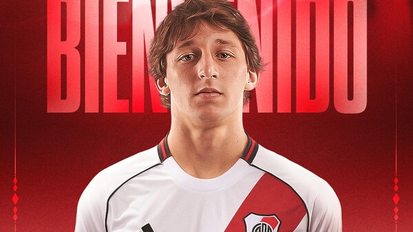 River Plate presentó a Matías Galarza