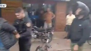 Intentó asaltar a conductor, pero vecinos lo redujeron en Fernando