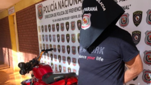 Robó moto ajena y la empeñó por solo G. 200 mil
