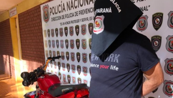 Robó moto ajena y la empeñó por solo G. 200 mil