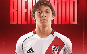 Popular / ¡River Plate ya le dio la bienvenida al albirrojo Matías Galarza!