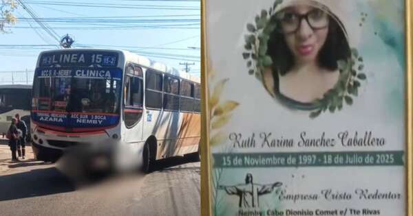 Diario HOY | Familia de joven arrollada por bus en Ñemby clama justicia: “No puede quedar en el oparei”