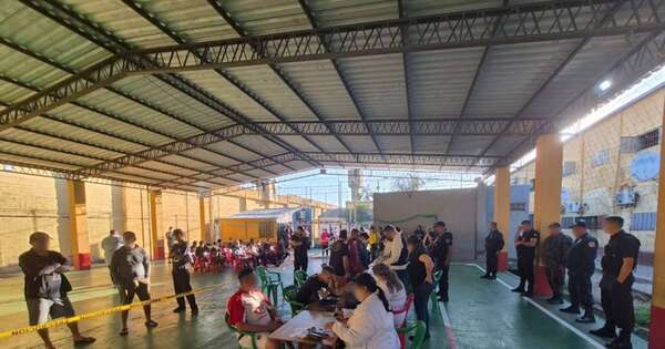 La Nación / Personal de Salud brindó atención médica integral a PPL de la cárcel de San Pedro