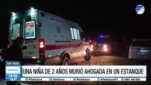Niña de dos años murió ahogada en un estanque